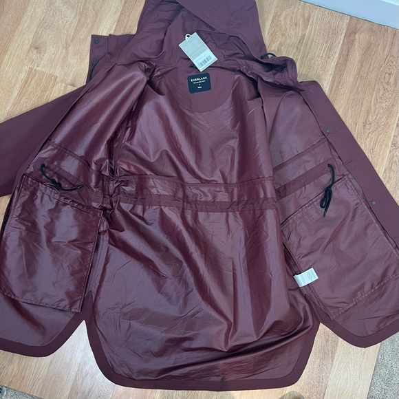 Everlane The Renew Anorak Espresso Waterproof Jacket Coat - Picture 10 of 12